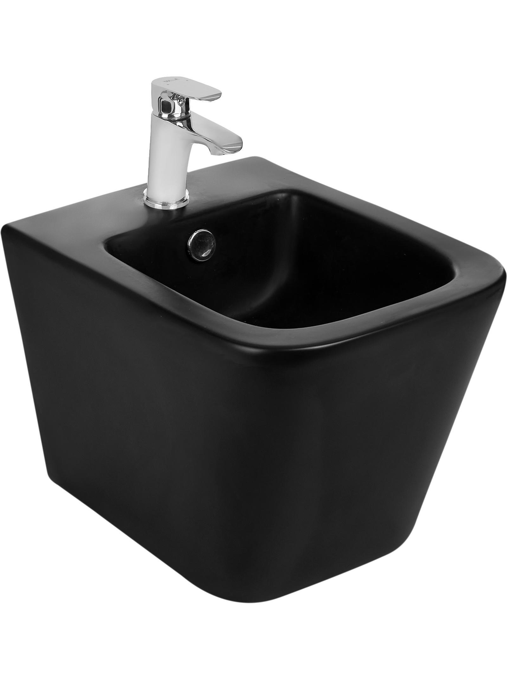 Биде подвесное черный матовый WeltWasser WW GELBACH 005 MT-BL  10000003757 черный матовый