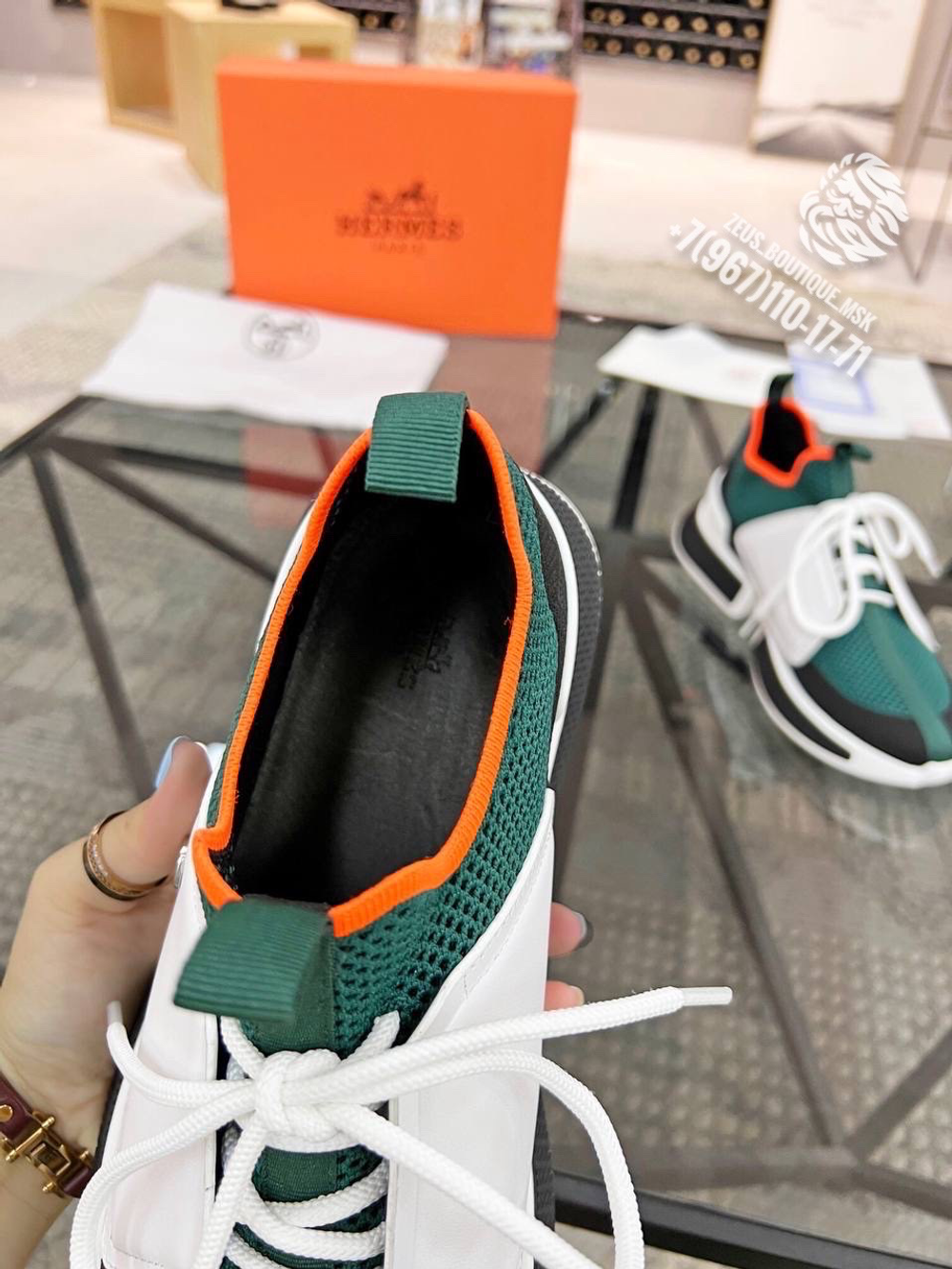 Кроссовки Hermes