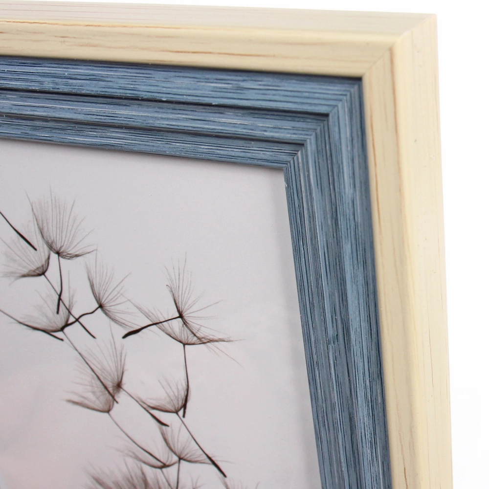 Фоторамка 10*15см «Вена» синий, пластик