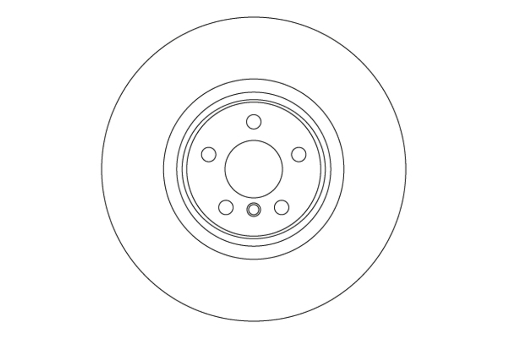 TRW - DF6979S-TRW - Brake Disc