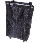 Тележка хозяйственная с сумкой (83*28*17см, колеса 5 см, грузоподъемность до 15 кг) ромб SYD-025