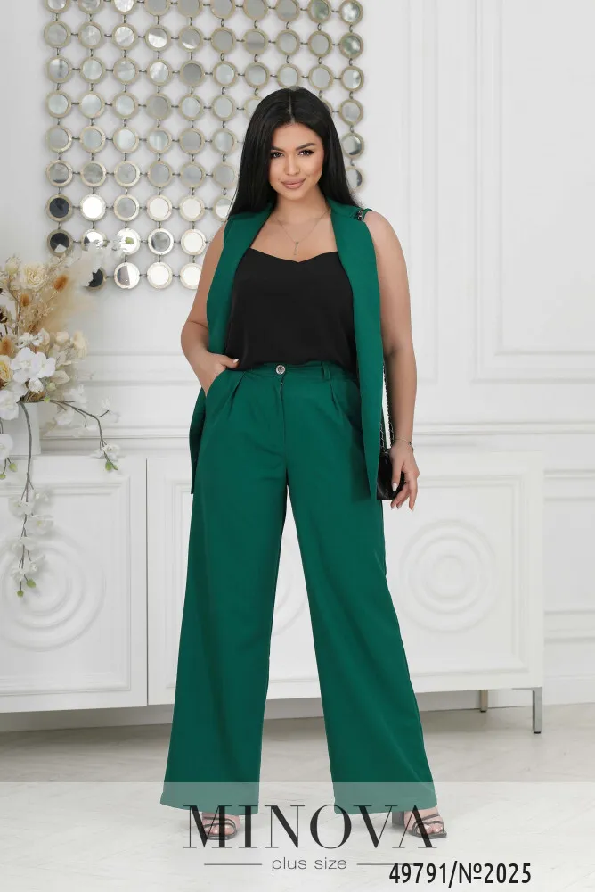 Костюм 2025-зеленый Minova