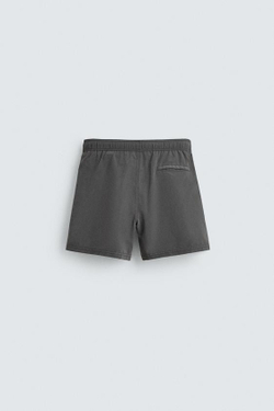 ZARA ПЛАВКИ С МЕТАЛЛИЧЕСКИМИ ЛЮВЕРСАМИ, СЕРЫЙ