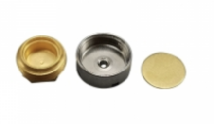 Многоразовый Тигель Высокого Давления На 27 Мкл (комплект 5 шт) С Позолоченной Крышкой/Уплотнителем Для Netzsch 6.239.2-92.3.00