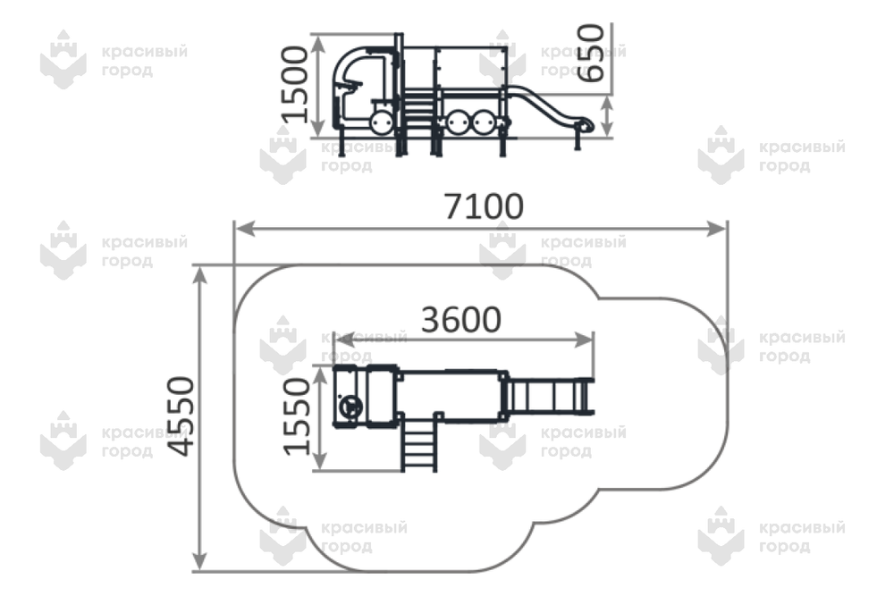Игровой комплекс Грузовичок