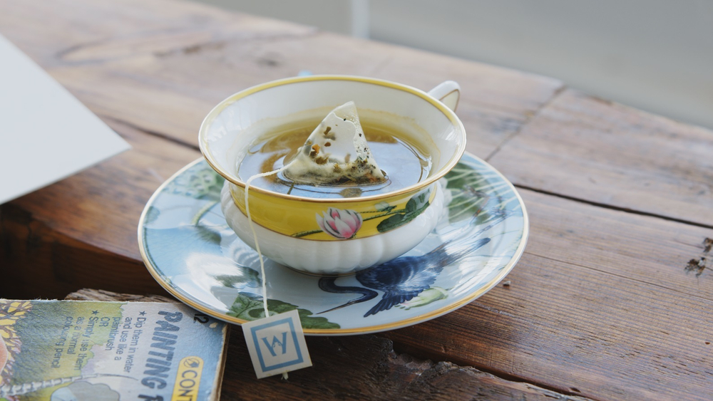 Wedgwood Чайная чашка Wonderlust 180 мл с блюдцем Waterlily