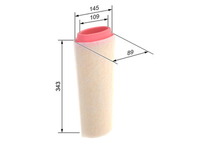 BOSCH - 1457433588-BOC - Air Filter