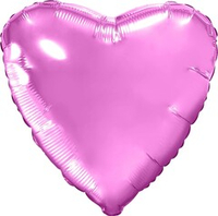 Сердце 30" Розовый Agura