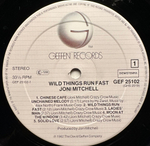 Joni Mitchell - Wild Things Run Fast (Голландия 1982г.)