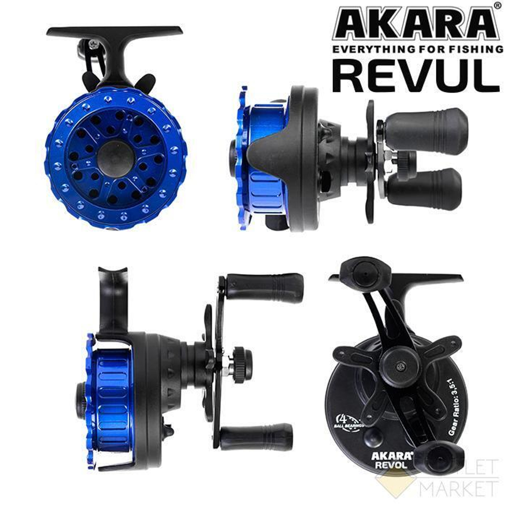 Катушка мультипликаторная Akara Revol Арт: CAR-5L