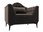 Кресло Флорида, Коричневый, Велюр, 112285