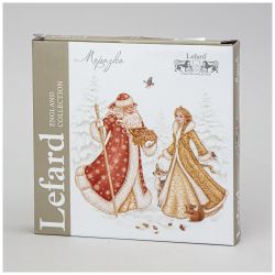 ТАРЕЛКА ЗАКУСОЧНАЯ LEFARD "МОРОЗКО" 20,5 СМ (КОР=18ШТ.)