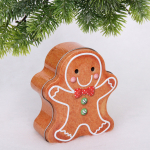 Банка жестяная «Пряничный человечек» 11,5*13*5см