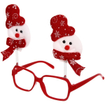 Очки карнавальные «Веселый снеговик», 23 см