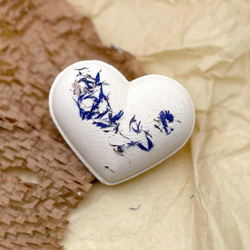 Бомба-сердце (XL) «Полевые цветы»