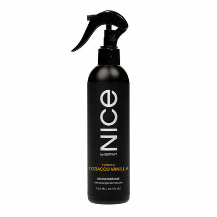 Освежитель воздуха, парфюм для дома и офиса 300 мл, NICE by SEPTIVIT "Tobacco&Vanilla", 400