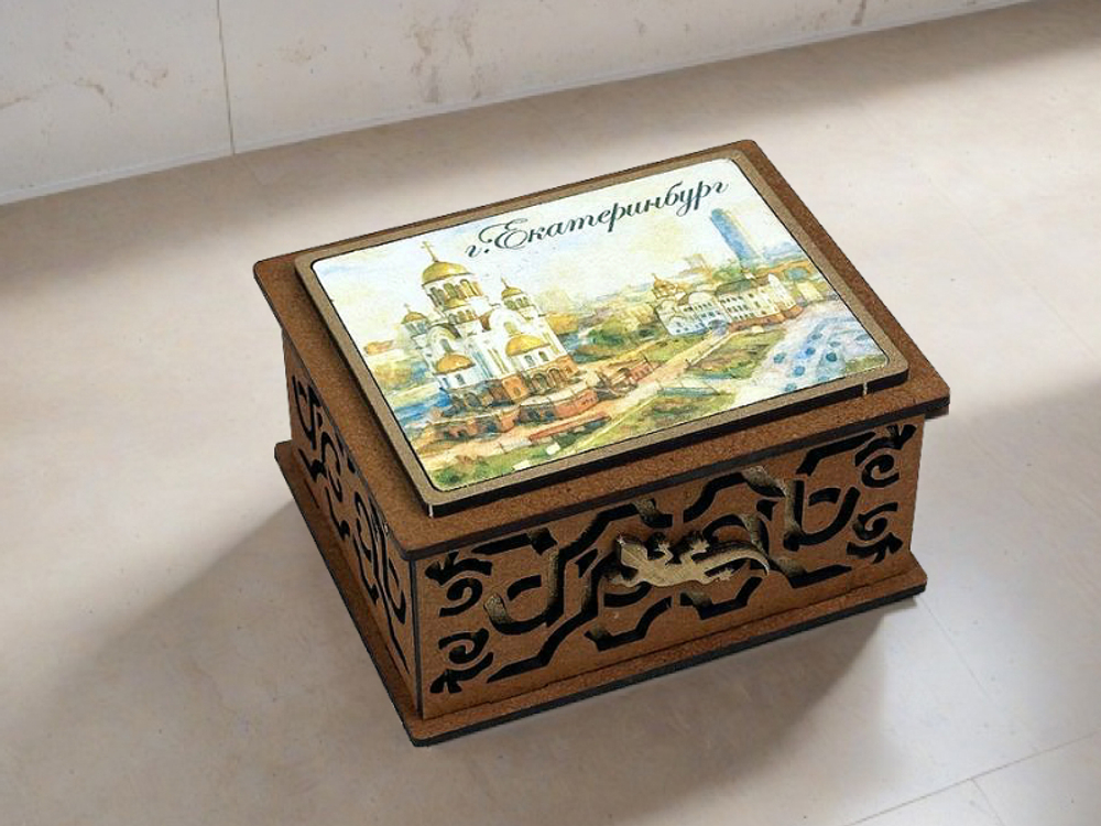 Шкатулка "Екатеринбург"