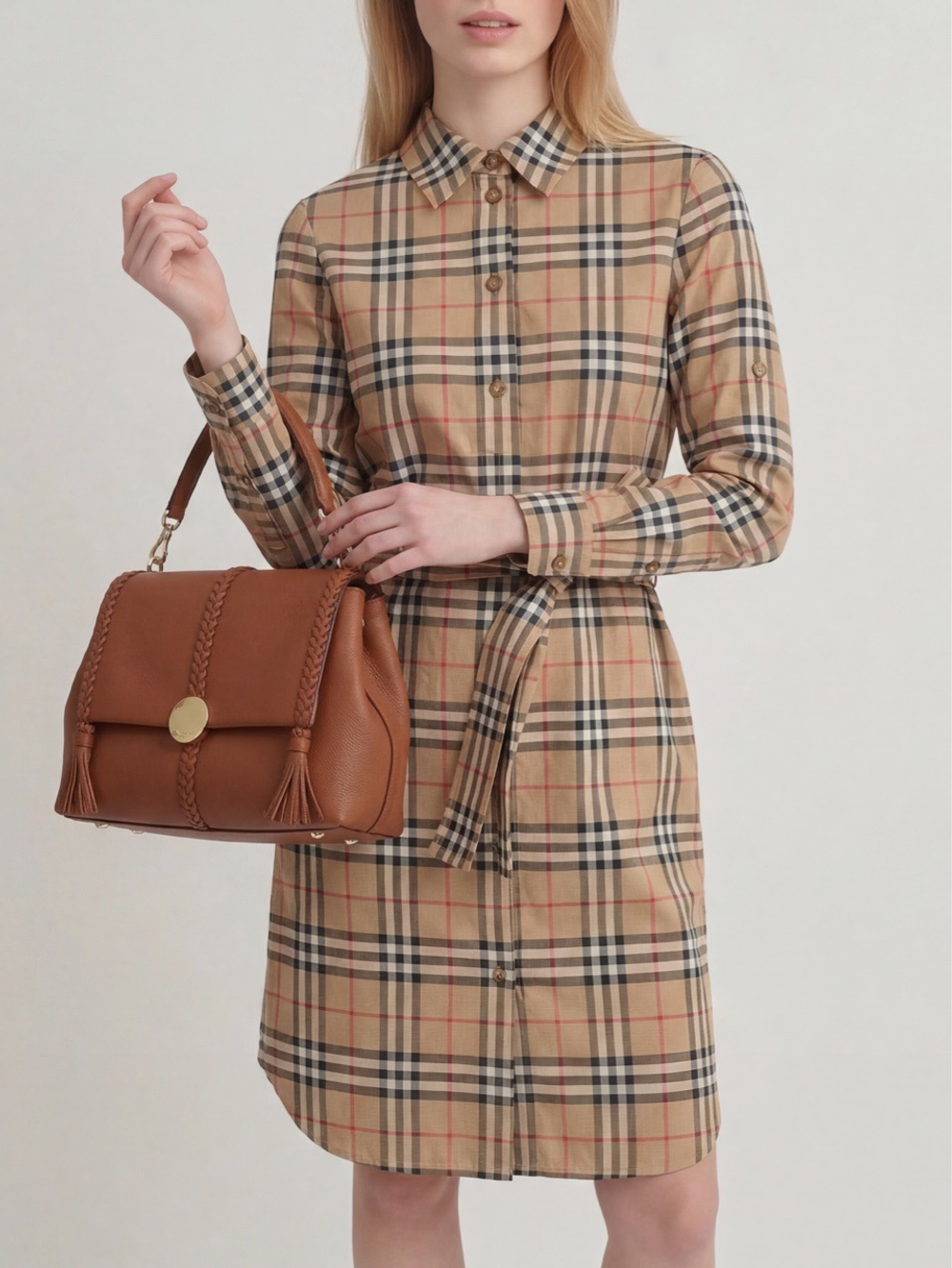 Платье-рубашка Burberry