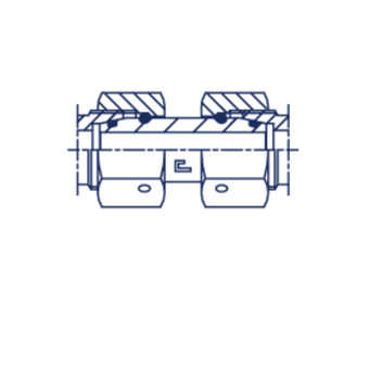 Соединение PNN DS16 24х1.5 DL15 22х1.5