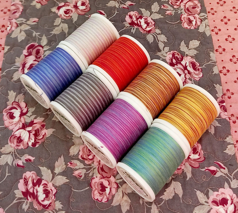 Набор вышивальных ниток Соtona №30 400м "multicolor" 8шт