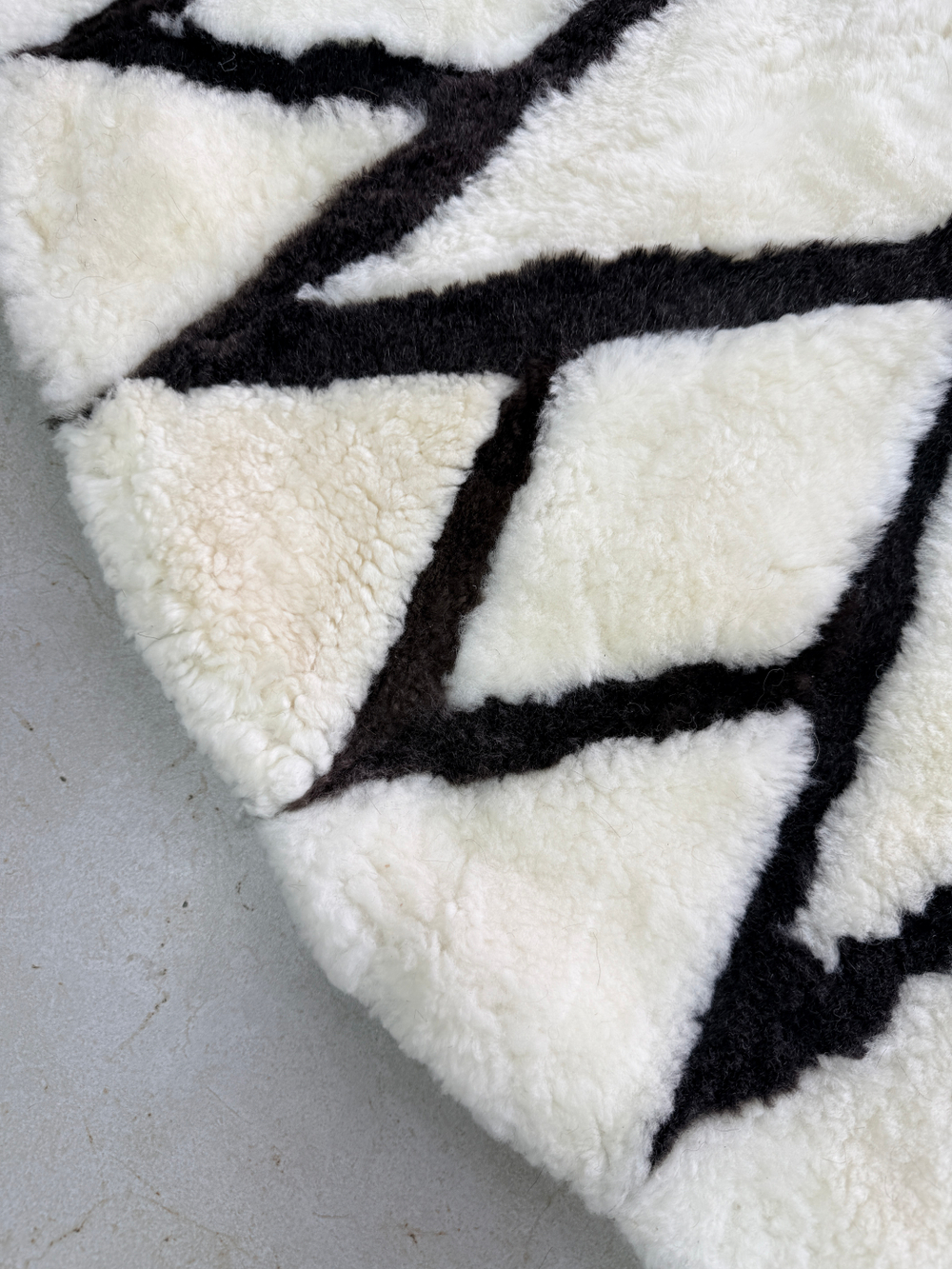 Ковер шкура натуральная овчина меховой