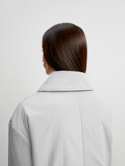 Облегчённый пуховик VANESSA, светло-серый