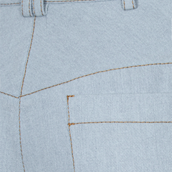 Джинсы клеш из денима