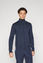 EA7 Emporio Armani DAMIER - Толстовка на молнии - Синий