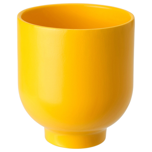 Горшок для растений IKEA DROMSK (ДРОМСК), Желтый, 9 см
