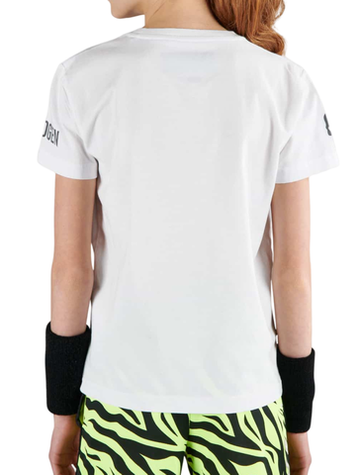 Футболка для мальчика теннисная Hydrogen Tennis Court Cotton T-Shirt - белый