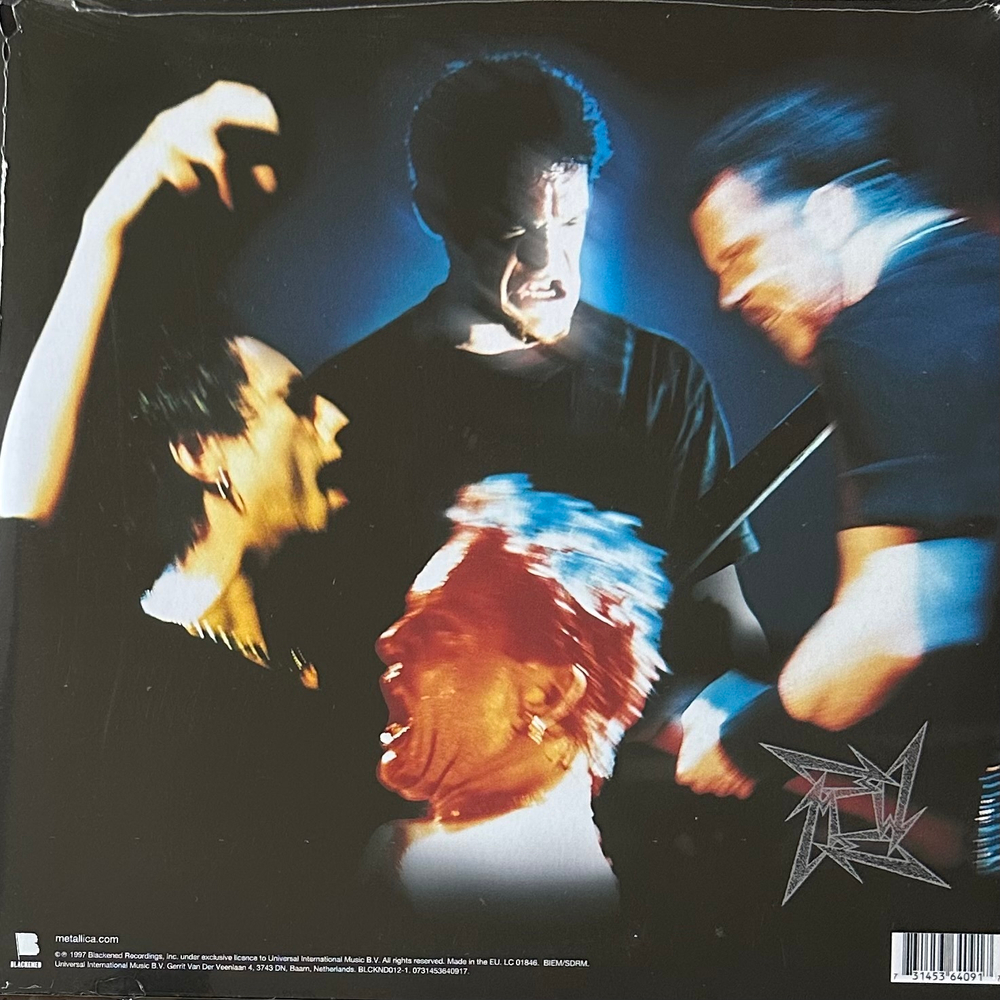 Metallica - Reload 2LP (Европа 2015г.)