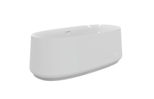 Акриловая ванна Cezares LUX 170х82 CZR-LUX-CENTRAL-170-82-58 белая