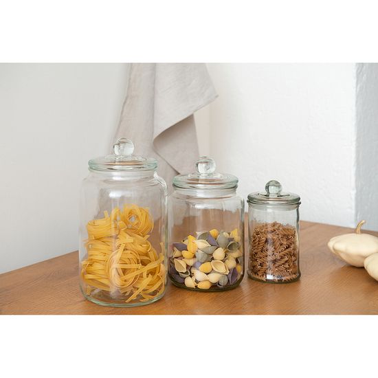 Банка для хранения стеклянная close, 2 л