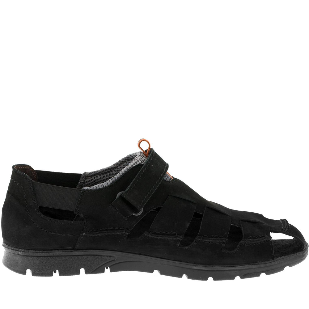 586285 Сандалии мужские черные