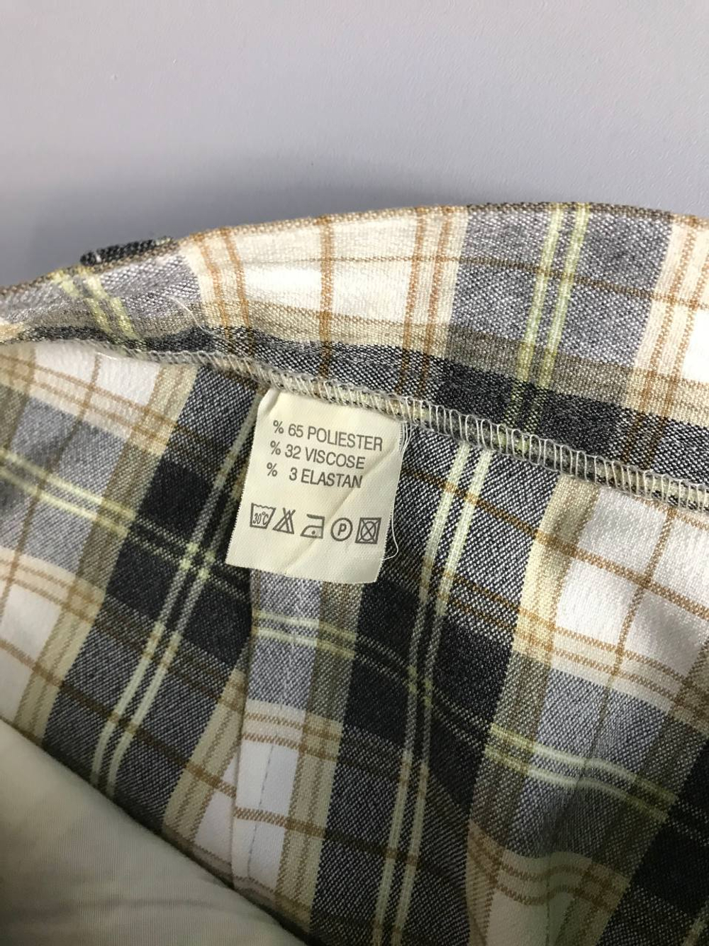 Брюки Clarina в клетку, маркировка 48, визуально 48/50 размер