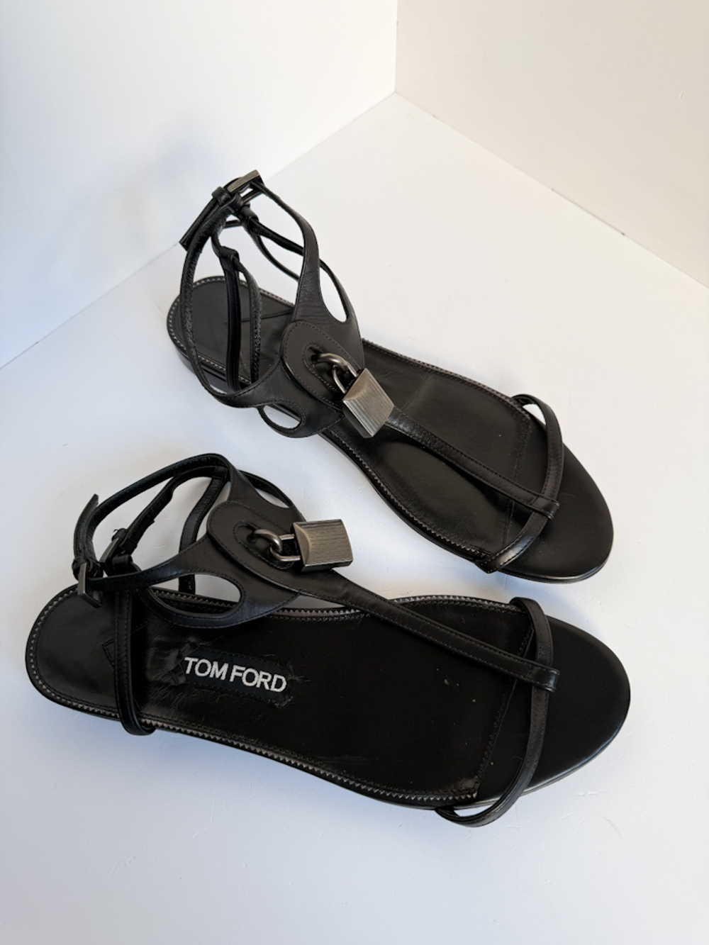 Кожаные сандалии Tom Ford, 38