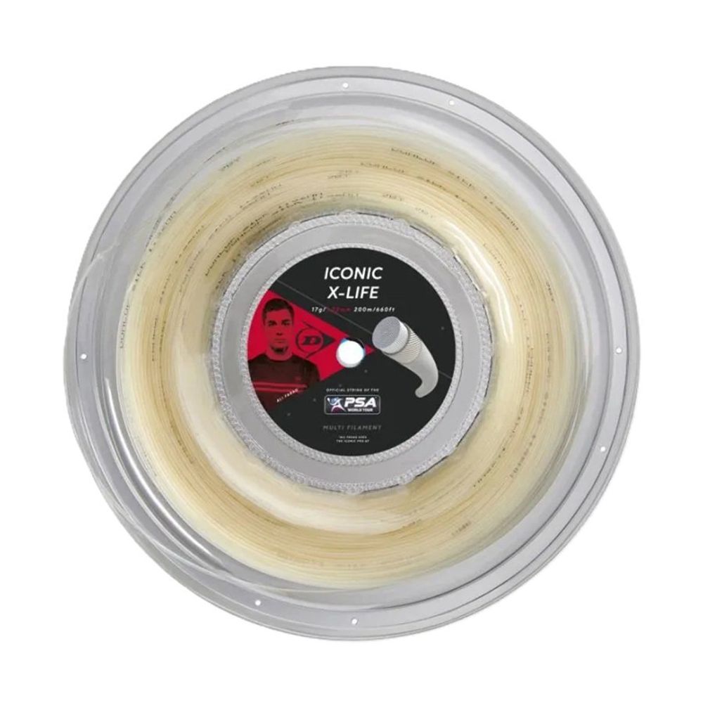 Струны для сквоша DUNLOP ICONIC X LIFE