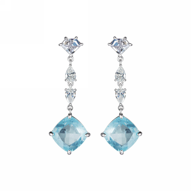 Серьги De fete Aquamarine