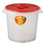 Бак пищевой для соления 25л (корпус+крышка+гнет) М2406