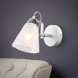 Бра светильник Rivoli Daisy 5080-401 настенный 1 х Е14 40 Вт лофт - кантри | Лофт-Кантри