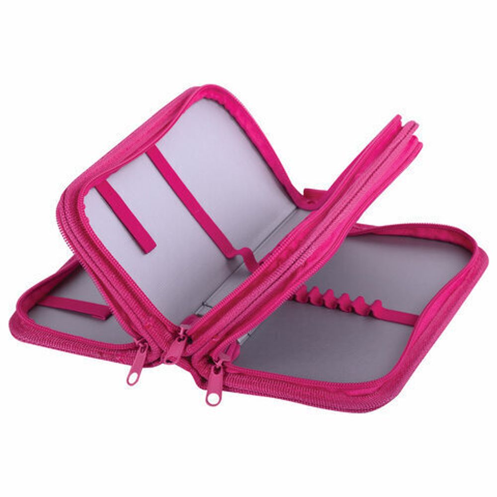 Пенал ПИФАГОР, 3 отделения, ламинированный картон, 19х11 см, "Dreamy unicorn", 270891