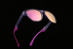 Спортивные очки HILX Unfold Shiny Crystal Purple / Purple Polarized Lens