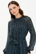 51720 Платье женское (синий принт)