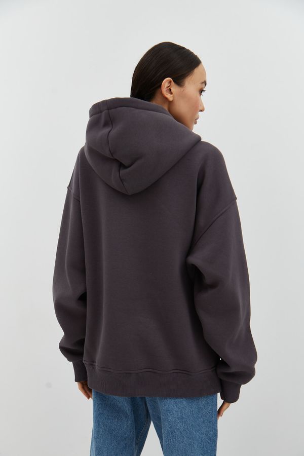 Худи Adventure University Винтажный серый - фото 2