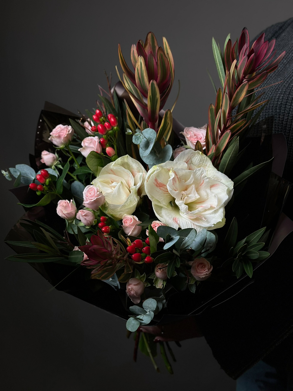 Сборный букет «Экзотическая рапсодия»