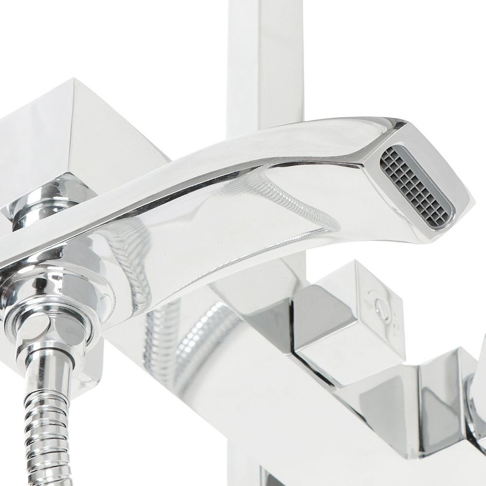 Душевая система для ванны, Gappo, с картриджем, хром, G2407