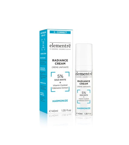 Отбеливающий крем - 5% GIGA-WHITE RADIANCE CREAM 40 ml от Elementrè Dermo Cosmetics, Швейцария