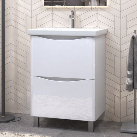 Тумба под раковину Glem 600-0-2 (Como)