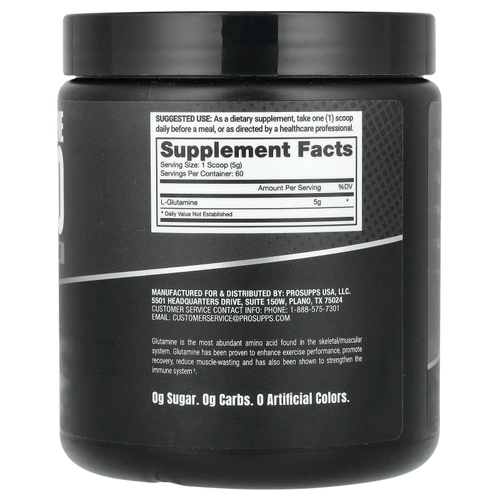 ProSupps, Глутамин 300, аминокислота, 10,58 (300 г)