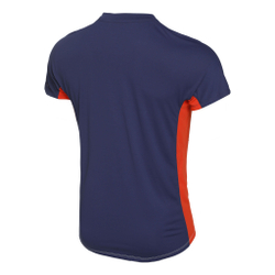 Мужское теннисное поло Nike Dri-Fit Slam T-Shirt Men - Light Blue, Dark Blue